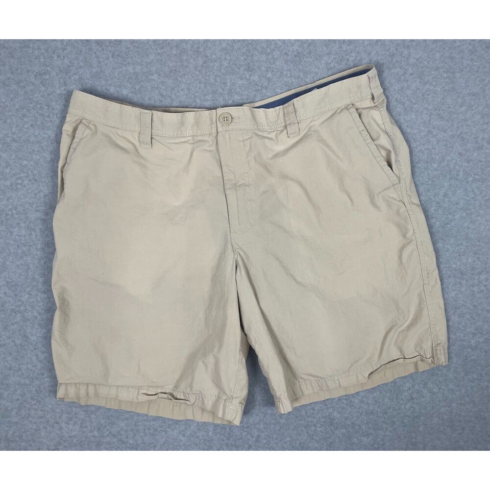 Men's Columbia Sports Company Lightweight Chino Shorts Size 40 Khaki Brown
